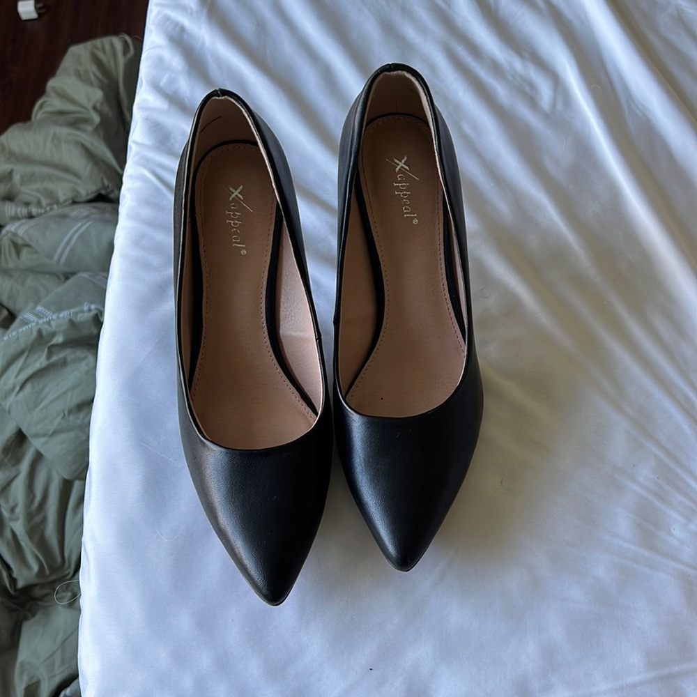 Black heels